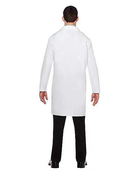 Spirit Halloween Adult Lab Coat Doctor Costume 4 Spirit Halloween Adult Lab Coat Doctor Costume - Image 2