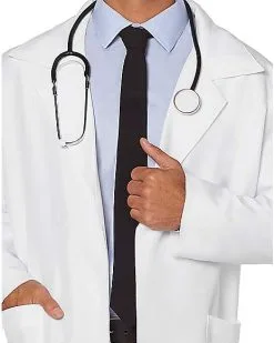 Spirit Halloween Adult Lab Coat Doctor Costume 9 Spirit Halloween Adult Lab Coat Doctor Costume -Halloween Clothing Theme Store 00182451 c