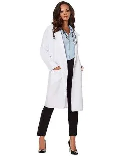Spirit Halloween Adult Lab Coat Doctor Costume 10 Spirit Halloween Adult Lab Coat Doctor Costume -Halloween Clothing Theme Store 00182451 d