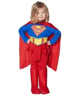 Spirit Halloween Toddler Supergirl Costume - Superman
