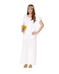 Spirit Halloween Adult Toga Toga Costume -Halloween Clothing Theme Store 00191791 c