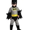 Spirit Halloween Toddler Batman One Piece Costume - DC Comics -Halloween Clothing Theme Store 00611822 a