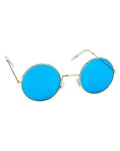 Spirit Halloween '60s Round Sunglasses -Halloween Clothing Theme Store 00639575 c