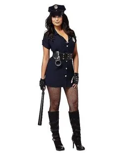 Spirit Halloween Adult In The Line Of Duty Cop Costume -Halloween Clothing Theme Store 00658781 a