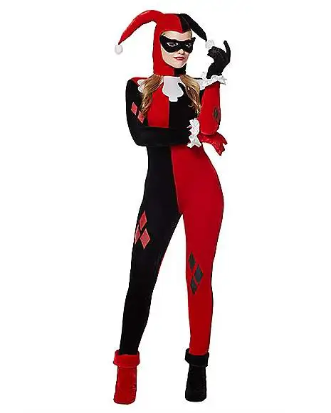 Spirit Halloween Adult Harley Quinn Costume - Gotham Girls 3 Spirit Halloween Adult Harley Quinn Costume - Gotham Girls