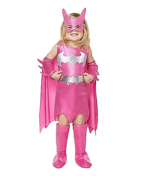 Spirit Halloween Kids Pink Batgirl Costume - DC Comics 3 Spirit Halloween Kids Pink Batgirl Costume - DC Comics