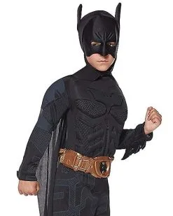 Spirit Halloween Kids Muscle Chest Batman Costume - Batman The Dark Knight -Halloween Clothing Theme Store 01009158 c