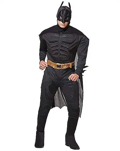 Spirit Halloween Adult Muscle Chest Batman Costume - The Dark Knight 3 Spirit Halloween Adult Muscle Chest Batman Costume - The Dark Knight