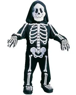 Spirit Halloween Toddler Totally Skelebones One Piece Costume 8 Spirit Halloween Toddler Totally Skelebones One Piece Costume -Halloween Clothing Theme Store 01027960 a