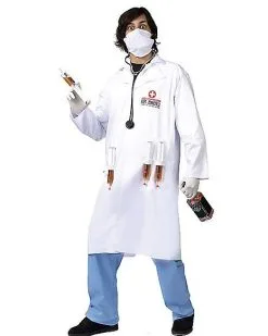 Spirit Halloween Adult Dr. Shots Doctor Costume