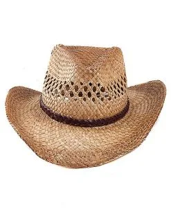 Spirit Halloween Western Seagrass Hat -Halloween Clothing Theme Store 01067701 d