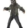 Spirit Halloween Kids Howling At The Moon Gray Wolf Costume