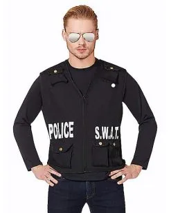 Spirit Halloween Adult SWAT Vest Costume