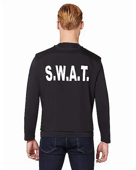 Spirit Halloween Adult SWAT Vest Costume 4 Spirit Halloween Adult SWAT Vest Costume - Image 2