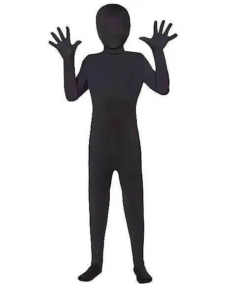 Spirit Halloween Kids Super Skins Black Skin Suit Costume 3 Spirit Halloween Kids Super Skins Black Skin Suit Costume