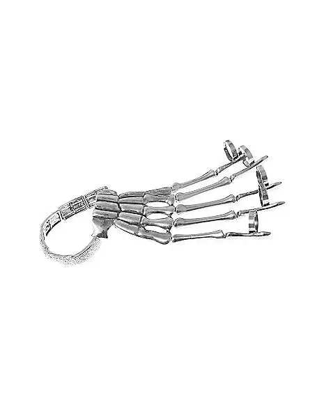 Spirit Halloween Skeleton Hand Bracelet 3 Spirit Halloween Skeleton Hand Bracelet