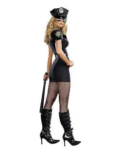 Spirit Halloween Adult Officer Anita Bribe Police Costume -Halloween Clothing Theme Store 01218700 b