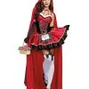 Spirit Halloween Adult Little Red Dress Costume -Halloween Clothing Theme Store 01225234 a