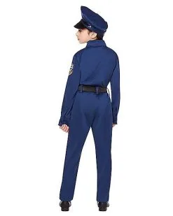 Spirit Halloween Kids Police Officer Costume -Halloween Clothing Theme Store 01226430 d