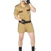Spirit Halloween Adult Sergeant Short Pants Cop Costume -Halloween Clothing Theme Store 01248533 a