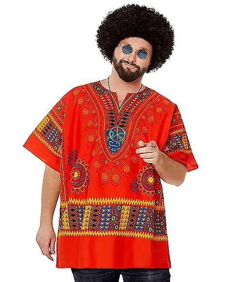Spirit Halloween Adult Hippie Shirt Costume 6 Spirit Halloween Adult Hippie Shirt Costume - Image 4