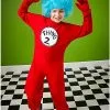 Spirit Halloween Kids Thing 1 And Thing 2 One Piece Costume - Dr. Seuss -Halloween Clothing Theme Store 01254069 a