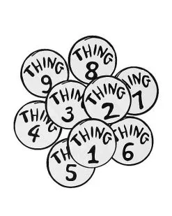 Spirit Halloween Separate Thing Numbers - Dr. Seuss 5 Spirit Halloween Separate Thing Numbers - Dr. Seuss -Halloween Clothing Theme Store 01255207 b