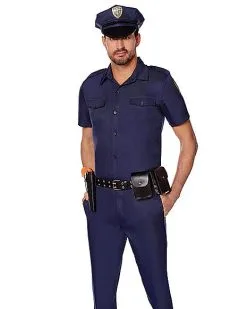 Spirit Halloween Adult Police Officer Costume - Deluxe 8 Spirit Halloween Adult Police Officer Costume - Deluxe -Halloween Clothing Theme Store 01261387 a