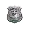 Spirit Halloween Deluxe Metal Police Badge -Halloween Clothing Theme Store 01262229 a