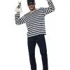 Spirit Halloween Adult Burglar Costume -Halloween Clothing Theme Store 01262906 a
