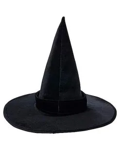 Spirit Halloween Black Witch Hat -Halloween Clothing Theme Store 01264159 c