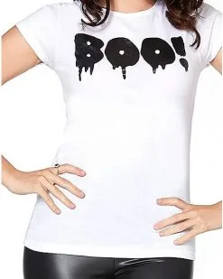 Spirit Halloween Boo T Shirt 8 Spirit Halloween Boo T Shirt -Halloween Clothing Theme Store 01266774 c