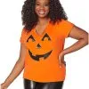 Spirit Halloween Pumpkin T Shirt 2 Spirit Halloween Pumpkin T Shirt -Halloween Clothing Theme Store 01267228 a