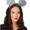 Spirit Halloween Faux Fur Mouse Ears 2 Spirit Halloween Faux Fur Mouse Ears -Halloween Clothing Theme Store 01278001 a