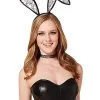 Spirit Halloween Black Velour And Lace Bunny Ears 2 Spirit Halloween Black Velour And Lace Bunny Ears -Halloween Clothing Theme Store 01278043 a