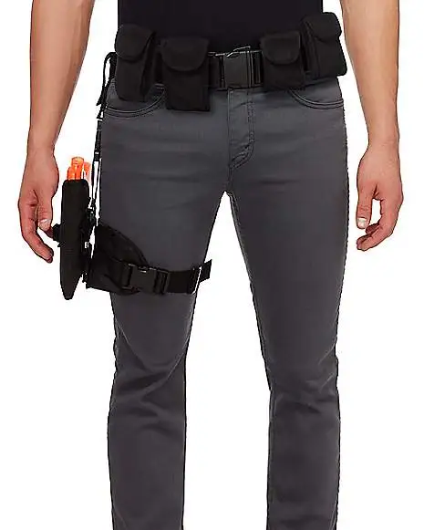 Spirit Halloween Black Leg Holster Tactical 4 Spirit Halloween Black Leg Holster Tactical - Image 2