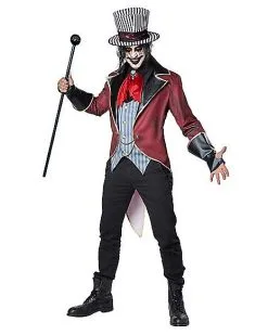 Spirit Halloween Adult Sinister Ringmaster Costume -Halloween Clothing Theme Store 01298934 a