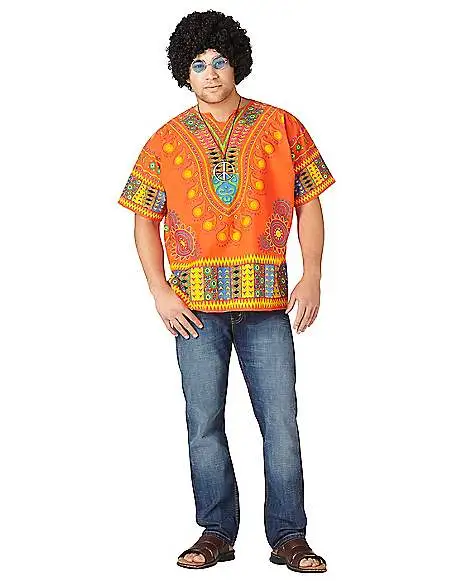 Spirit Halloween Adult Hippie Shirt Costume 7 Spirit Halloween Adult Hippie Shirt Costume - Image 5