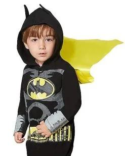 Spirit Halloween Toddler Batman One Piece Costume - DC Comics -Halloween Clothing Theme Store 01299940 c