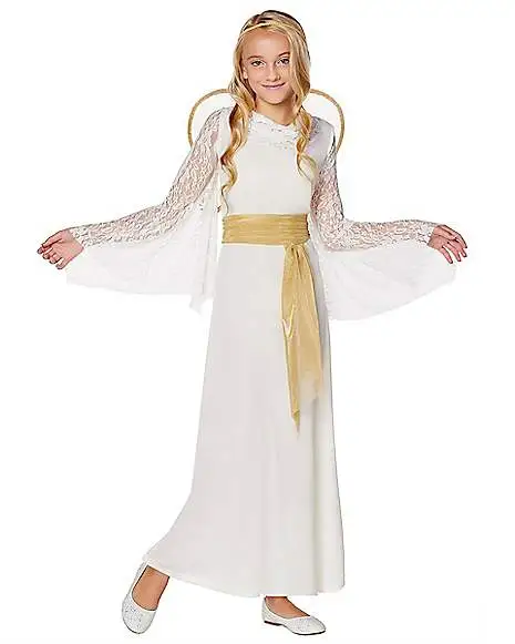 Spirit Halloween Kids Lace Angel Costume 3 Spirit Halloween Kids Lace Angel Costume