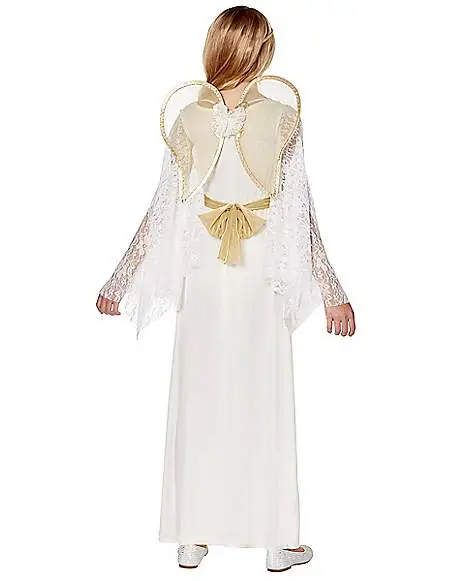 Spirit Halloween Kids Lace Angel Costume 4 Spirit Halloween Kids Lace Angel Costume - Image 2