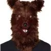Spirit Halloween Adult Moving Mouth Wolf Full Mask -Halloween Clothing Theme Store 01321033 a