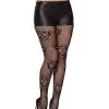 Spirit Halloween Adult Black Decorated Skull Tights 1 Spirit Halloween Adult Black Decorated Skull Tights -Halloween Clothing Theme Store 01329663 a