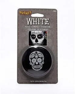 Spirit Halloween Skeleton White Face Powder