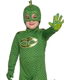 Spirit Halloween Toddler Gekko Costume - PJ Masks 7 Spirit Halloween Toddler Gekko Costume - PJ Masks -Halloween Clothing Theme Store 01336783 c