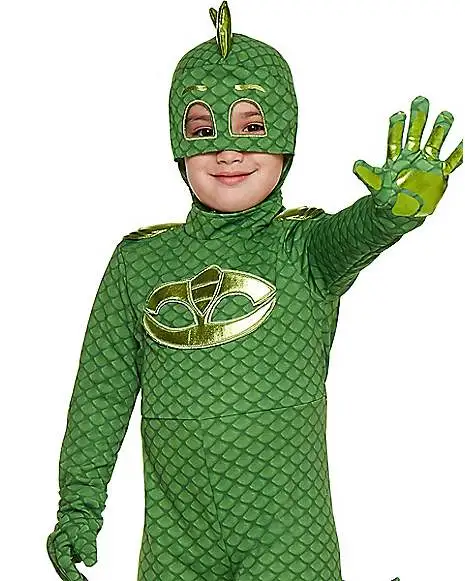 Spirit Halloween Toddler Gekko Costume - PJ Masks 5 Spirit Halloween Toddler Gekko Costume - PJ Masks - Image 3