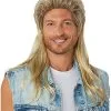 Spirit Halloween Blonde Mullet Wig