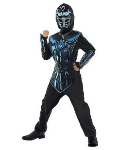 Spirit Halloween Kids Light Up Extreme Robot Ninja Costume -Halloween Clothing Theme Store 01340603 b