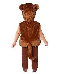 Spirit Halloween Baby Mischievous Monkey Costume -Halloween Clothing Theme Store 01345560 b