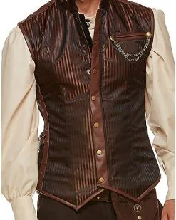 Spirit Halloween Steampunk Vest -Halloween Clothing Theme Store 01345669 b